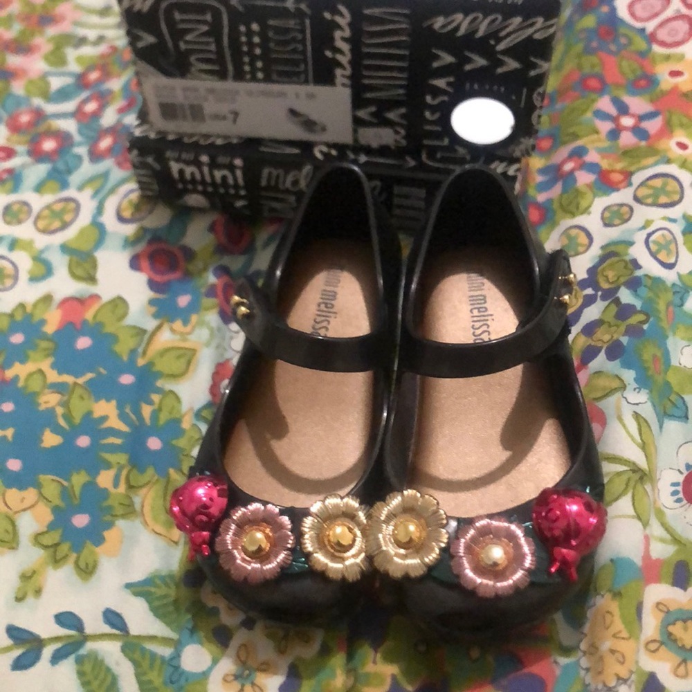 Mini Melissa ultra girl shoes sz 7